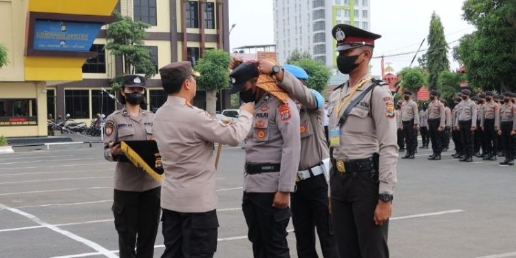 Kapolresta Tutup Latja Siswa Diktukba II Tahun 20221