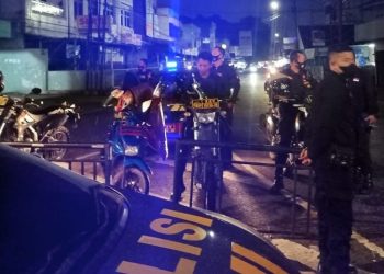 Patroli Roling Kota Antisipasi Gangguan Kamtibmas