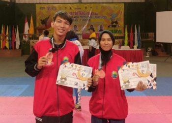 Mahasiswa IIB Darmajaya ini Raih Perunggu Cabang Taekwondo