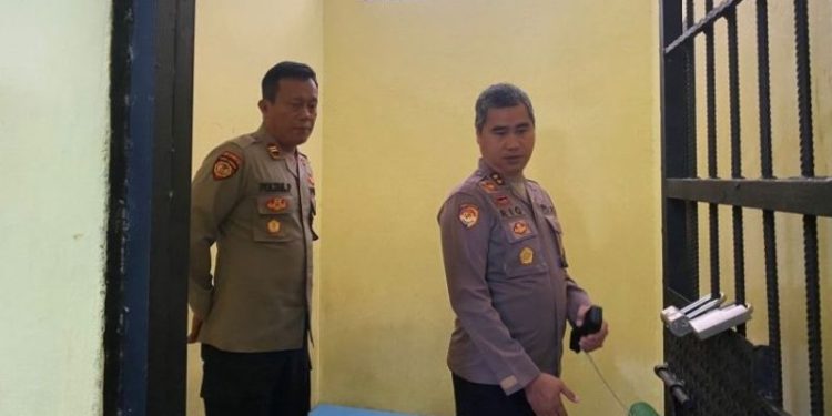 Kapolres Pringsewu Sidak ke Sejumlah Polsek