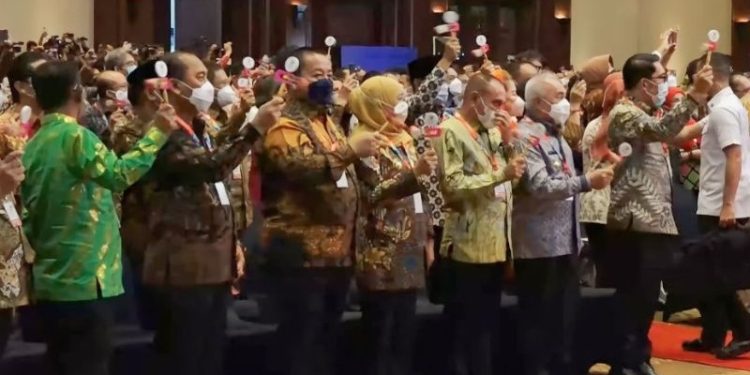 Gubernur Arinal Djunaidi Menghadiri Acara Puncak Peringatan Hari Anti Korupsi Sedunia Tahun 2022