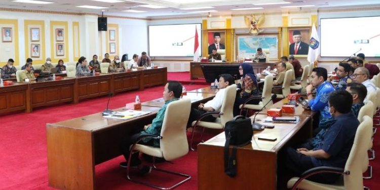 Pertemuan Bupati Meranti di Kemendagri dengan Kemenkeu, Kementerian ESDM, dan Gubernur Riau Capai Kesepakatan