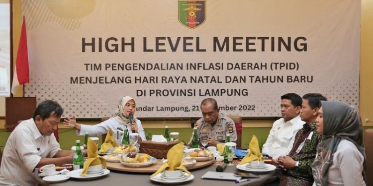 Pemprov Lampung Terapkan Strategi 4 K dalam Pengendalian Inflasi Jelang Natal dan Tahun Baru