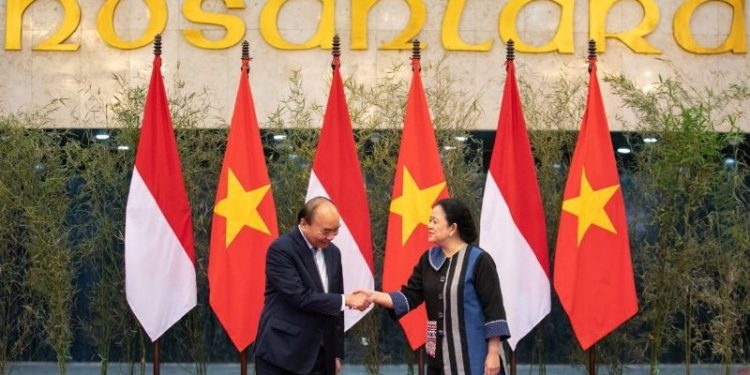 Bertemu Presiden Nguyen Xuan Phuc, Puan Harap Kesepakatan Batas ZEE Pererat Hubungan RI-Vietnam
