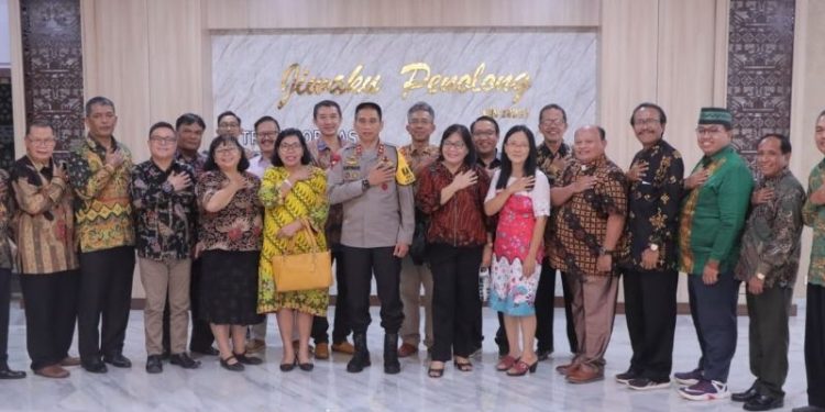 Kapolda Menerima Audiensi dari PGI Wilayah Lampung