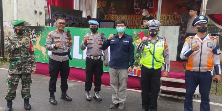 Ops Lilin Krakatau 2022, Polresta dirikan 8 Pospam Nataru