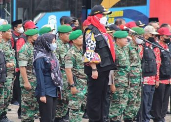 Personel Kodim 0410/KBL Ikut Disiagakan Jelang Perayaan Nataru