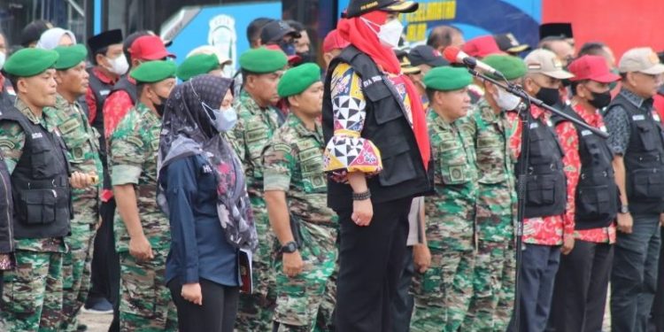 Personel Kodim 0410/KBL Ikut Disiagakan Jelang Perayaan Nataru