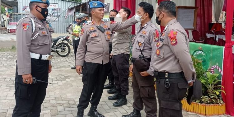 Propam Polresta Bandar Lampung Cek Pospam Ops Lilin Krakatau 2022