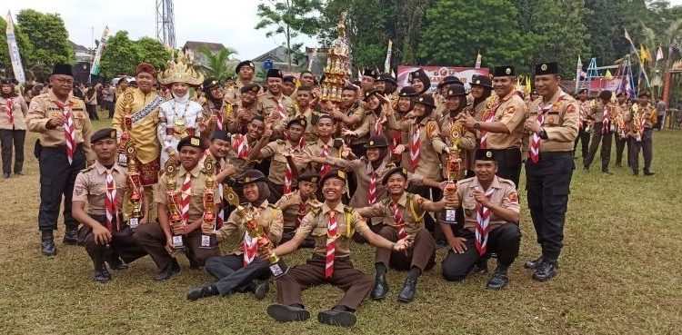 Lokabhara III 2022, Saka Bhayangkara Polresta Bandar Lampung Raih Juara Umum