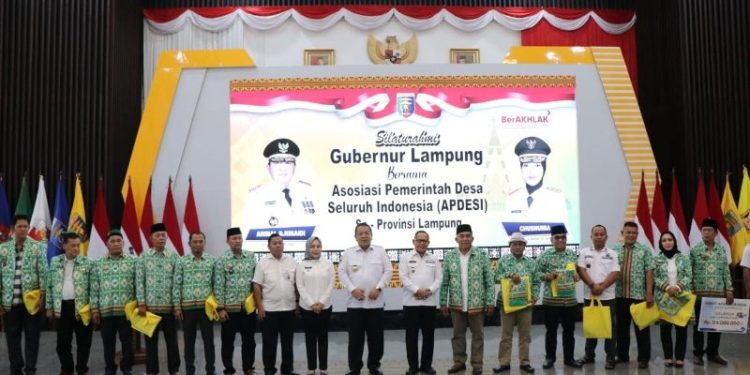 Gubernur Arinal Gelar Pertemuan Bersama Kepala Desa se-Provinsi Lampung, Sampaikan Arah Kebijakan Pembangunan di Pedesaan