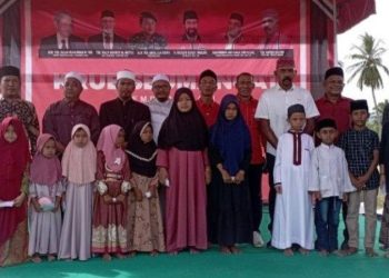 KPA/PA Wilayah Batee Iliek Bireuen Gelar Maulid dan Milad GAM di Jeunieb, 30 Anak Yatim Disantuni