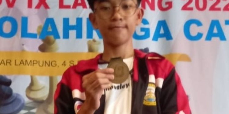 Atlet Catur Alfanza Eka Raih Medali 2 Emas 1 Perunggu di Porprov 2022