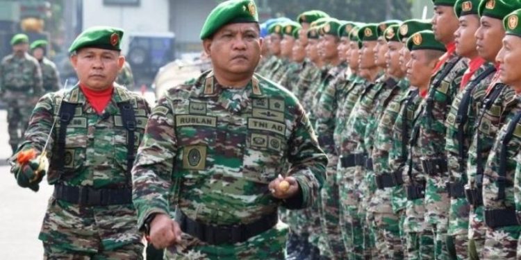 Puncak HJK TNI AD Ke 77 Tahun 2022, Korem 043/Gatam Gelar Upacara Dan Syukuran