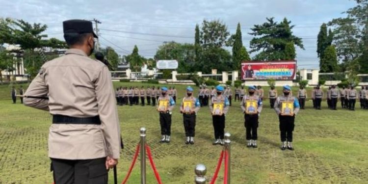 Langgar Kode Etik Profesi Polri, 5 Personel Polres Lampura Terkena PTDH