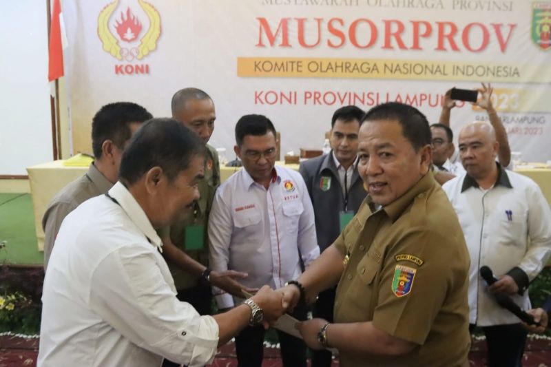 Gubernur Arinal Djunaidi Terpilih Menjadi Ketua Umum KONI Provinsi ...