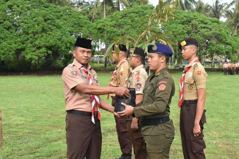 Danrem 043 Gatam Buka Persami Pramuka Saka Wira Kartika Tahun 2024