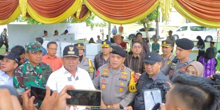 Pastikan Pemilu 2024 Aman Kapolda Lampung Cek Dan Monitoring Di Tiga