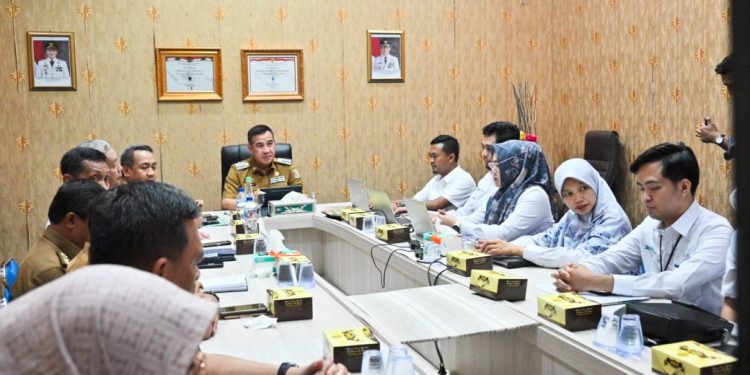 Pemkab Pesawaran dan PT. PLN (Persero) Gelar Rapat Pembahasan Sinkronisasi Data Pelanggan