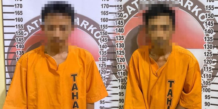 Gasak Narkoba, Dua Nelayan Ditangkap Polres Tuba