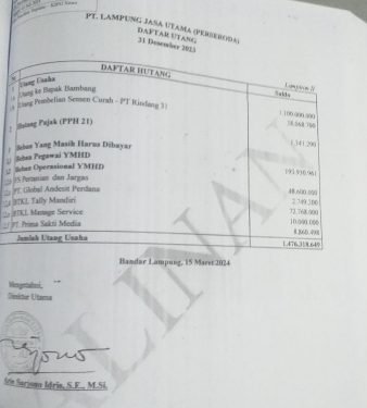 Hari Ini! Pj Gubernur Lampung Evaluasi Kinerja BUMD