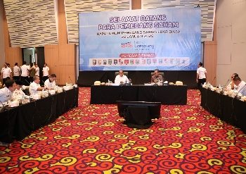 Pj. Gubernur Samsudin Hadiri RUPS-LB PT. Bank Lampung, Tetapkan Mahdi Yusuf Sebagai Direktur Utama Definitif