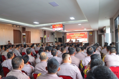 Kapolresta Balam Kumpulkan Bhabinkamtibmas