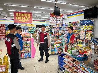 Samapta Polres Tuba Gelar Patroli Dialogis