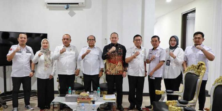 Pj. Gubernur Samsudin Terima Kunjungan Kepala BKKBN Provinsi Lampung
