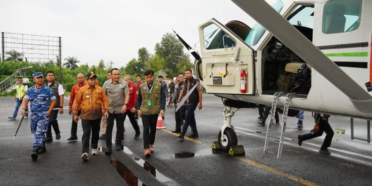 Pj. Gubernur Samsudin Resmi Lepas Operasi Modifikasi Cuaca untuk Cegah Banjir di Provinsi Lampung
