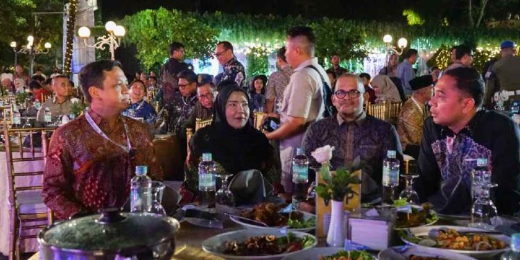 Walikota Bandar Lampung Hadiri Acara Gala Dinner atas Undangan Walikota Balikpapan 