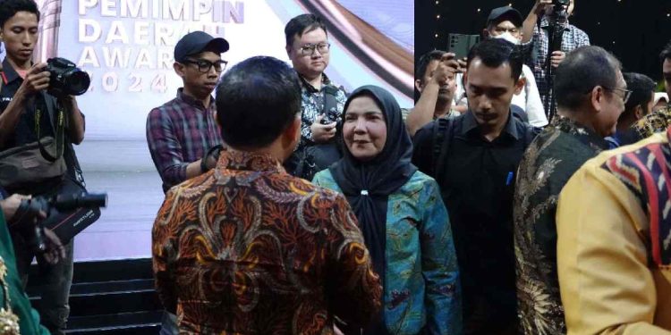 Walikota Eva Dwiana Menerima Anugerah Pemimpin Daerah Awards 2024