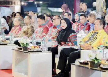 Walikota Eva Dwiana Buka Bandar Lampung Expo 2024