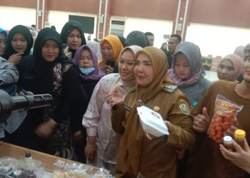 Walikota Eva Dwiana Hadiri Acara Pelatihan Kewirausahaan Kota Bandar Lampung
