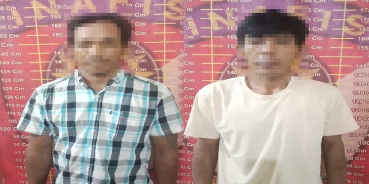 Polisi Tangkap Dua Pelaku Curat di Kampung Batu Ampar Tulang Bawang