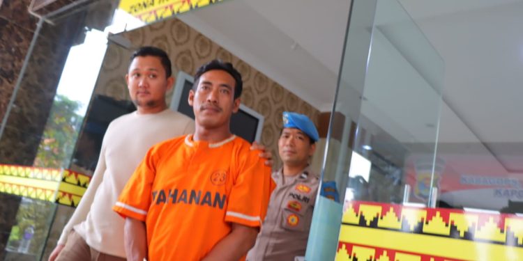 Supir Truk Ditangkap Usai Bakar Teman Wanita