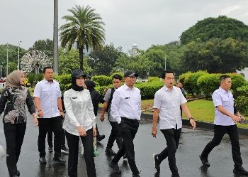 Gubernur Terpilih Rahmat Mirzani dan Wagub Jihan Nurlela Ikuti Gladi Bersih Pelantikan
