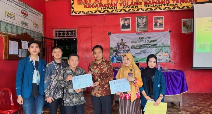 Mahasiswa KKN Unila Ciptakan E-Kamus Lampung untuk Lestarikan Bahasa Lampung