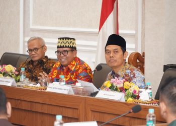 Pj. Gubernur Samsudin Sambut Kunker Komisi II DPR RI, Evaluasi Penyelenggaraan Pilkada Serentak di Provinsi Lampung