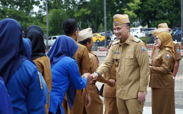 ‘Haru’ Apel Terakhir, Wakil Bupati Pandu KD Sampaikan Pesan Perpisahan