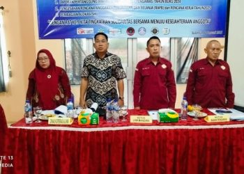 Dinas Koperasi Lamsel Apresiasi Kemajuan Koperasi Pelayanan LKM Mandira Rajabasa