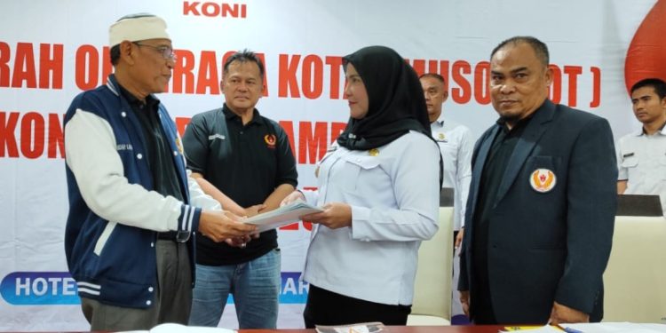 Eva Dwiana Kembali Terpilih Jadi Ketua KONI Bandar Lampung 2025-2029