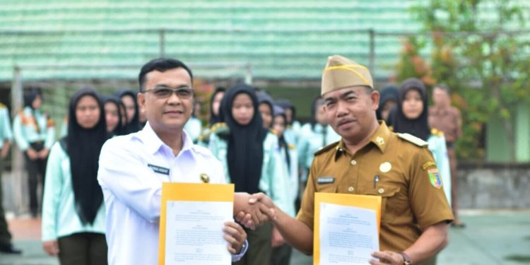 BNNK Lampung Selatan Go to School Sosialisasi Gelora Anti Bahaya Narkoba
