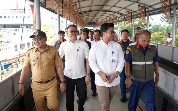 Wabup Lamsel Syaiful Dampingi Stafsus Kemenhub Tinjau Kesiapan Pelabuhan Bakauheni