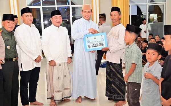 Safari Ramadan, Bupati Egi Serap Aspirasi Warga Kecamatan Way Panji