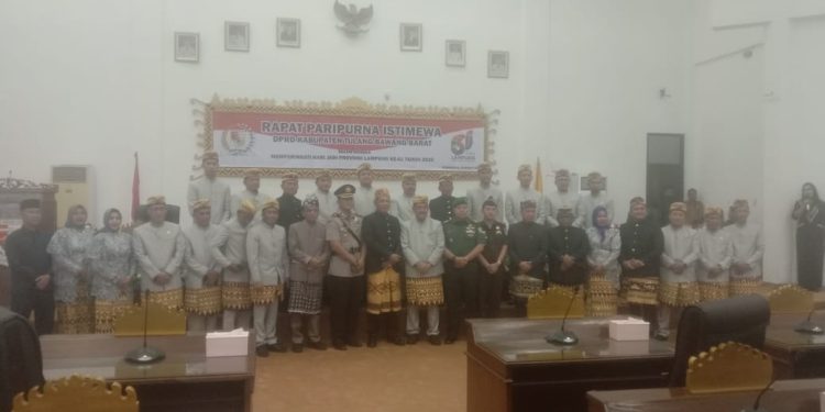 DPRD Tubaba Gelar Rapat Paripurna, Hari Jadi Provinsi Lampung ke-61