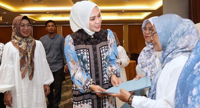 Bunda PAUD Provinsi Lampung Hadiri Silaturahmi IGTKI-PGRI se-Lampung