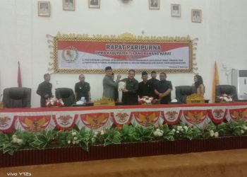 DPRD Tubaba Gelar Rapat Paripurna Penyampaian LKPJ 2024