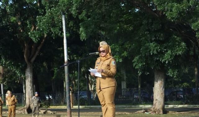 Bupati Ela Pimpin Apel Perdana, Mengajak Forkopimda Membangun Lamtim yang Lebih Maju