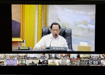 Mendagri Tito Apresiasi Lampung yang Membantu PSU di  Pesawaran Melalui Hibah APBD Provinsi